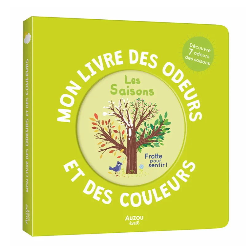 Imagier olfactif "Mon livre des odeurs et des couleurs - Les saisons"