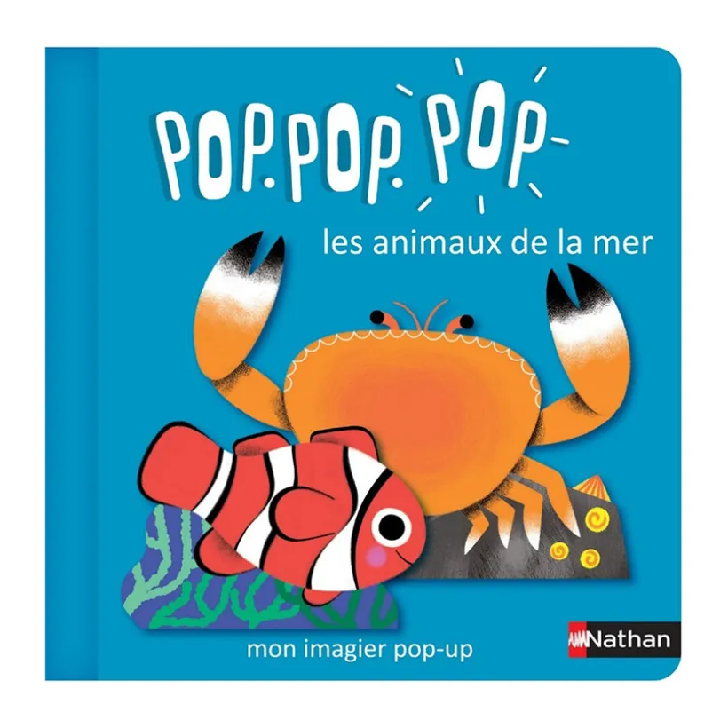 Imagier pop pop pop Les animaux de la mer