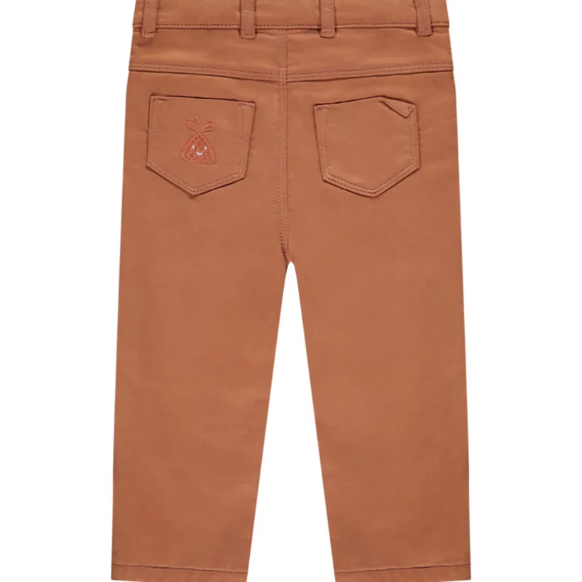 Jean doublé jersey avec volcan brodé pour bébé garçon