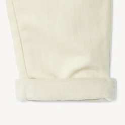 Jean droit doublé micropolaire pour bébé garçon