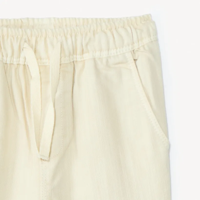 Jean droit doublé micropolaire pour bébé garçon