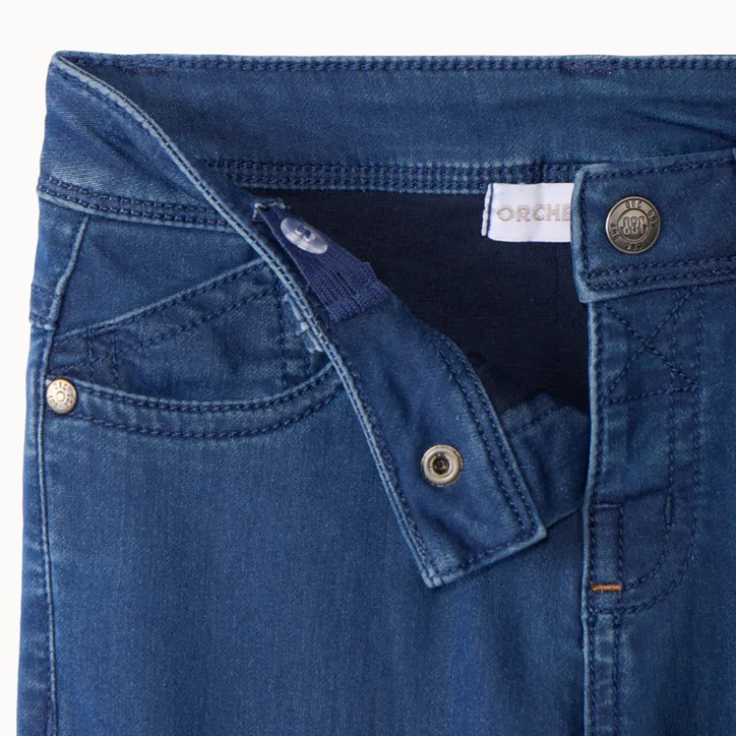 Jean effet denim doublé avec poche ludique pour bébé garçon