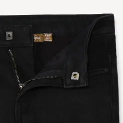 Jean effet denim doublé micropolaire uni pour garçon