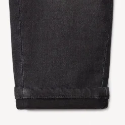 Jean effet denim uni doublé en jersey pour bébé garçon