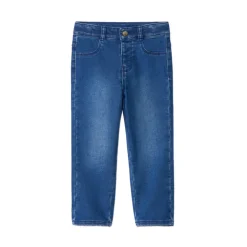 Jean effet denim uni pour bébé garçon