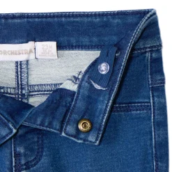 Jean effet denim uni pour bébé garçon