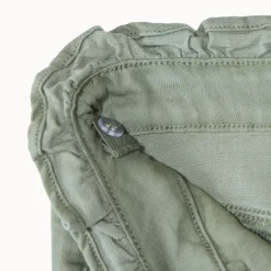 Jean fille coupe paperbag avec ceinture