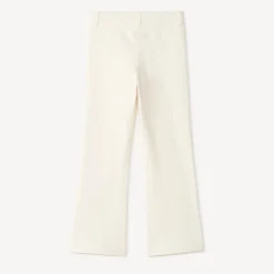 Jean flare avec poches plaquées pour fille
