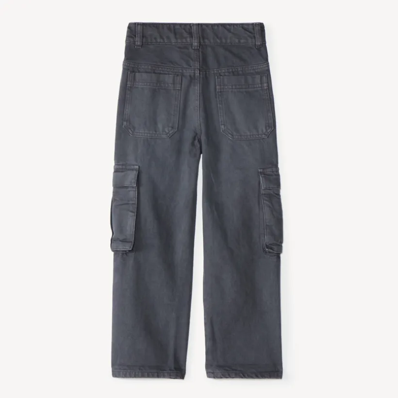 Jean garçon cargo loose