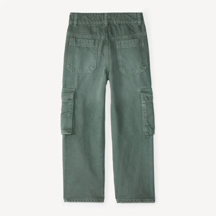 Jean garçon cargo loose