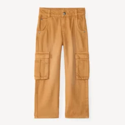 Jean garçon cargo loose