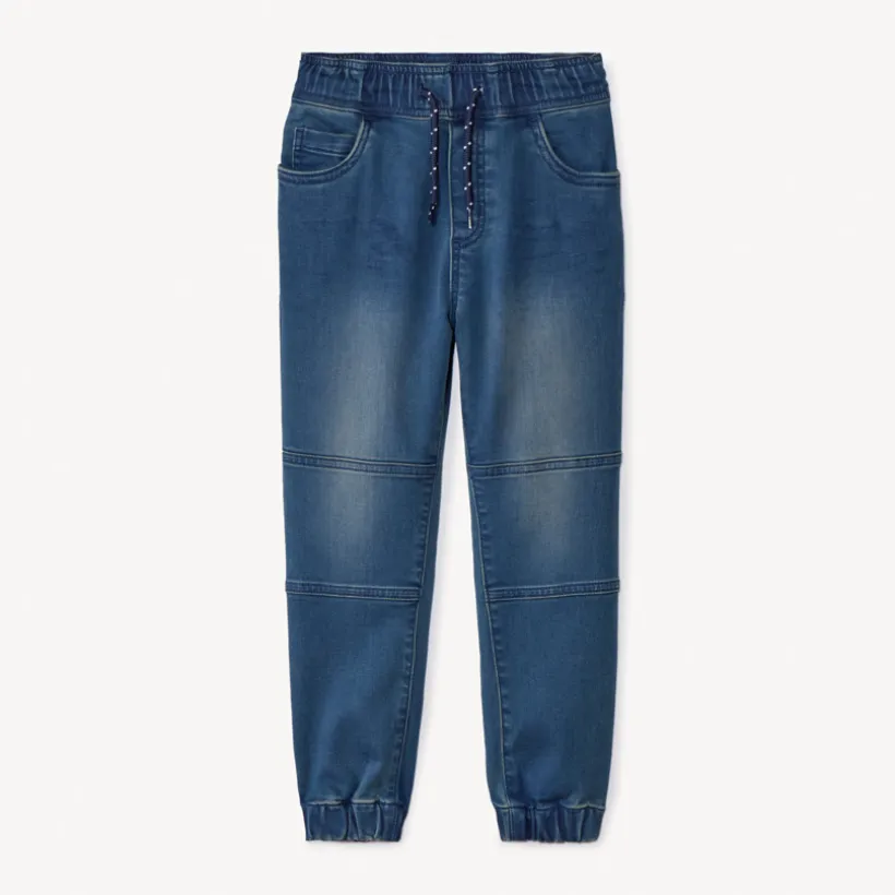 Jean jogger effet délavé pour garçon