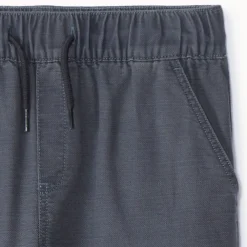 Jean jogger style cargo uni à poches pour garçon