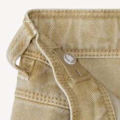 Jean large à perles nacrées pour fille