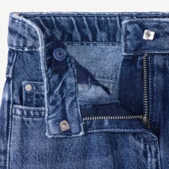 Jean large style cargo pour fille
