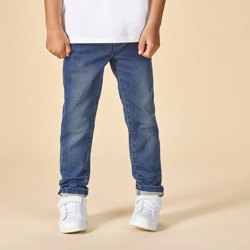 Jean style denim élastiqué pour garçon