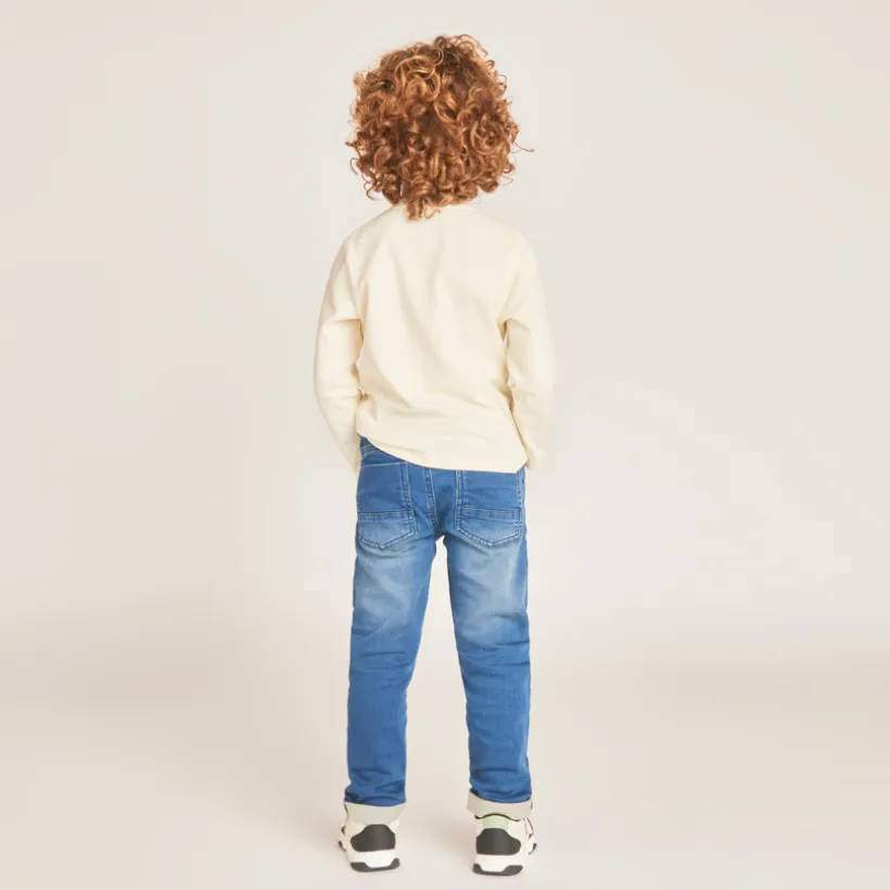 Jean style denim élastiqué pour garçon