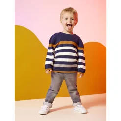 Jean à taille élastiquée pour bébé garçon