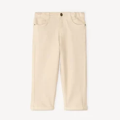 Jean uni à taille élastique pour bébé garçon