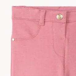Jegging en molleton uni pour bébé fille