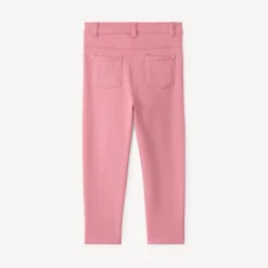 Jegging en molleton uni pour bébé fille