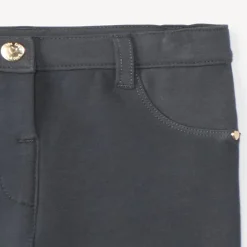Jegging en molleton uni pour bébé fille