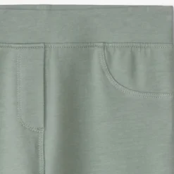 Jegging molleton coloris uni pour fille