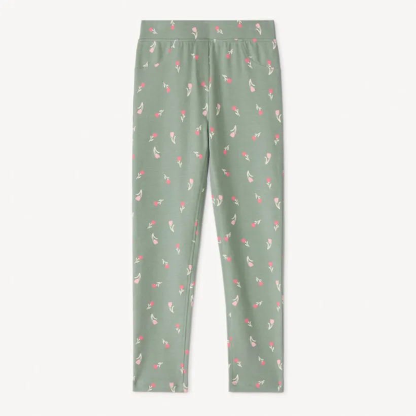 Jegging molleton imprimé pour fille