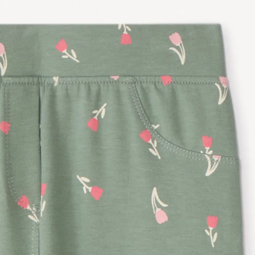 Jegging molleton imprimé pour fille