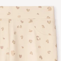 Jegging molleton imprimé pour fille