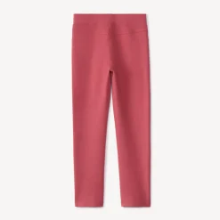 Jegging uni en molleton pour fille