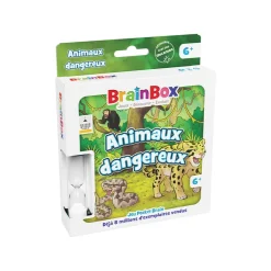 Jeu Brainbox Pocket animaux dangereux