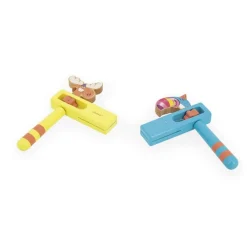 Jeu d'adresse ApplePop Crecelles élan et toucan (modèle aléatoire)