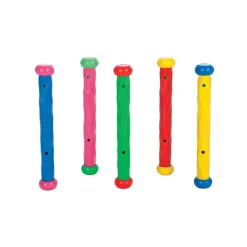 Jeu de 5 bâtons sous-marins colorés