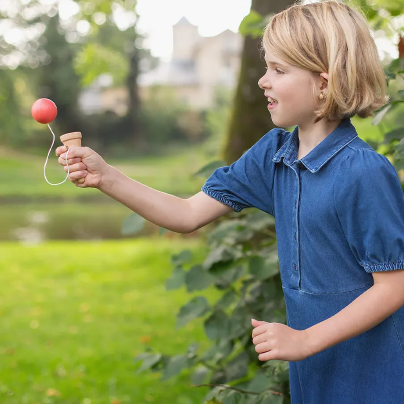 Jeu de capture de glace Kendama en bois