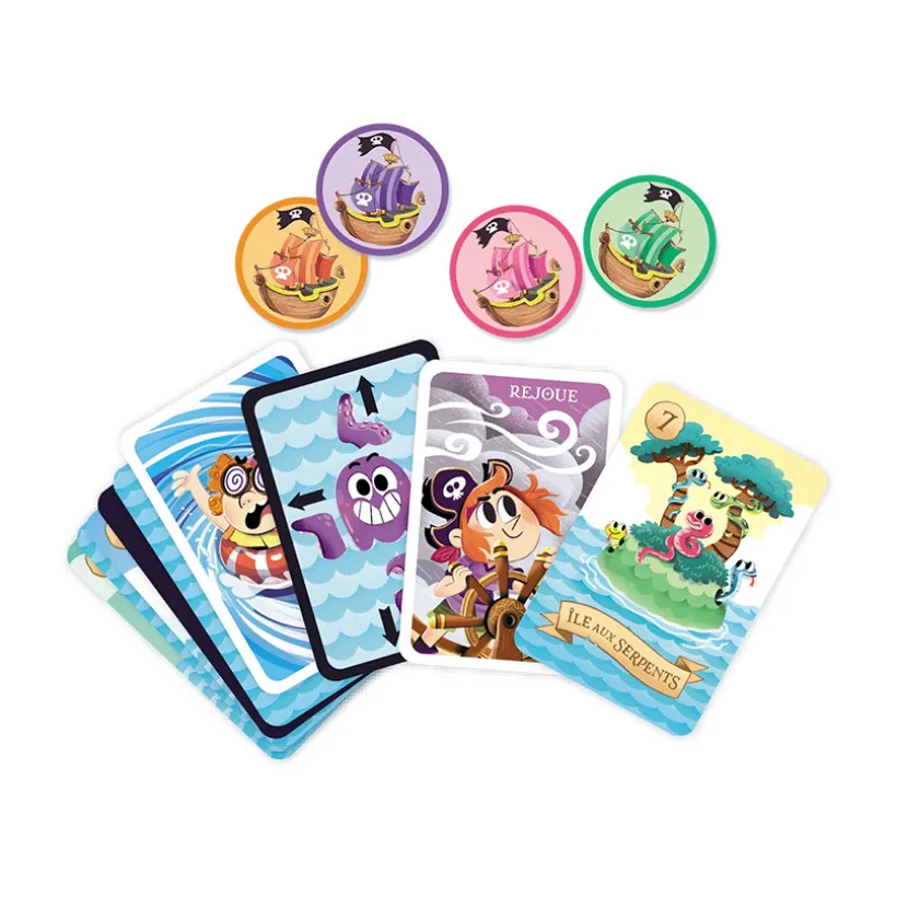 Jeu de cartes Speed Pirates