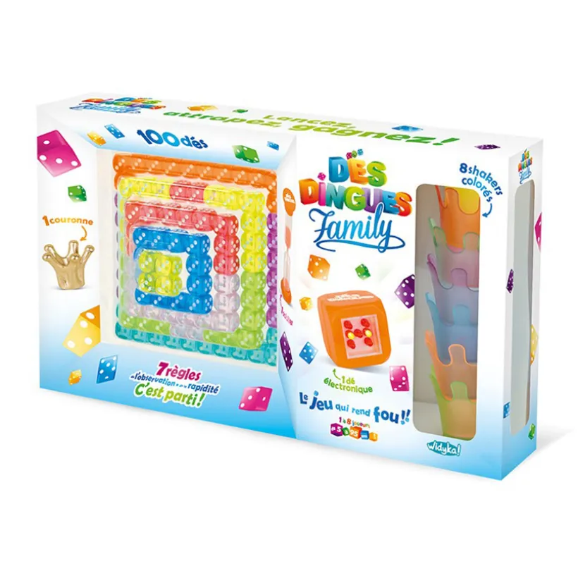 Jeu de dés Des Dingues Family