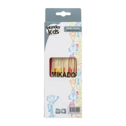 Jeu de Mikado en bois avec pochette