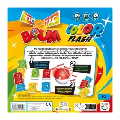 Jeu de rapidité Tic Tac Boum Color Flash