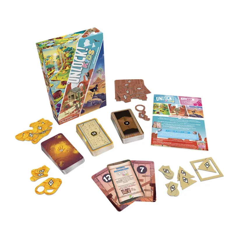 Jeu de société Unlock ! Kids : Histoires d'époques