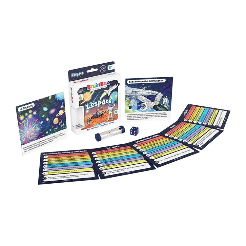 Jeu d'observation Brainbox Pocket : l'Espace