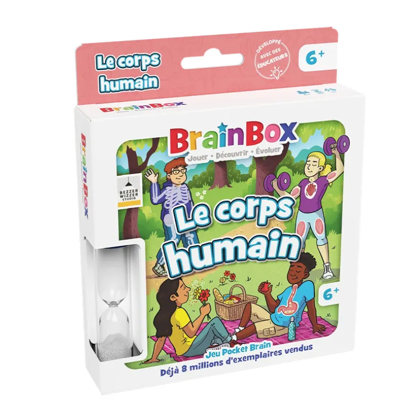 Jeu d'observation Brainbox Pocket : Le corps humain