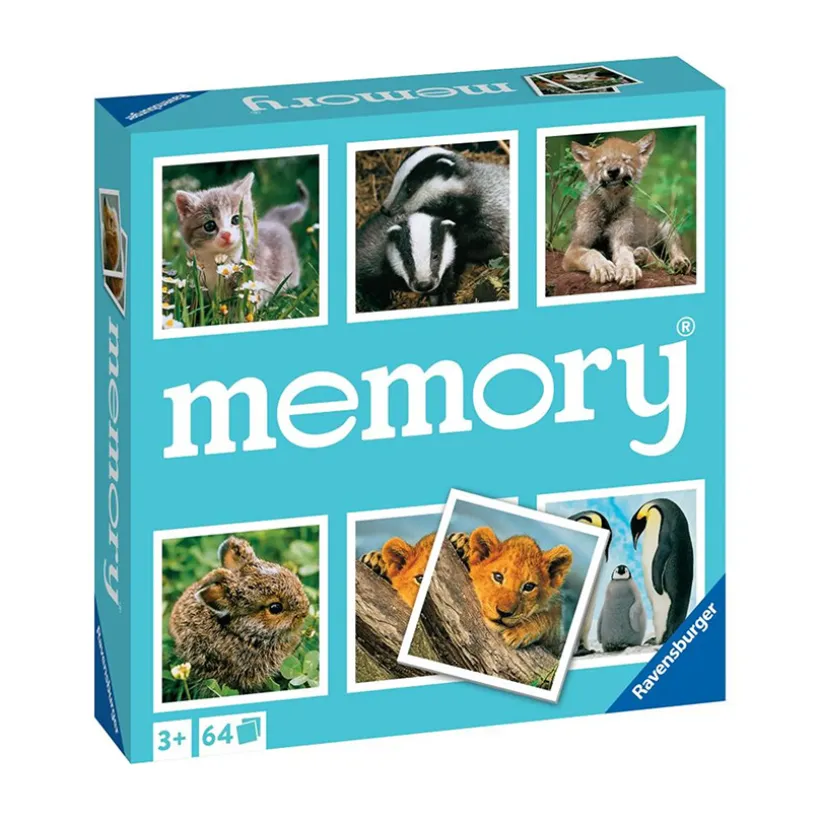Jeu éducatif Grand Memory sur les bébés animaux