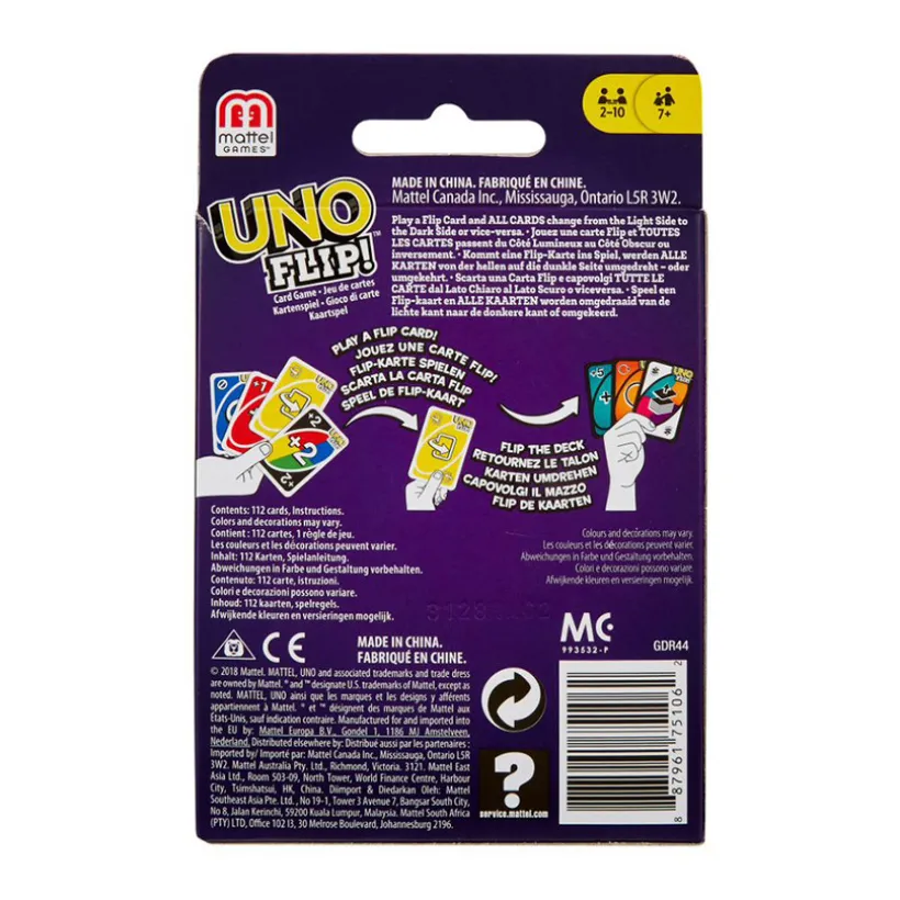 Jeux de Cartes Uno Flip