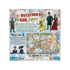 Jeux de Société - Les Aventuriers Du Rail de l'Europe