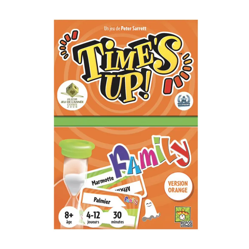 Jeux de Société - Time's Up Family Orange