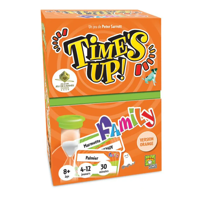 Jeux de Société - Time's Up Family Orange