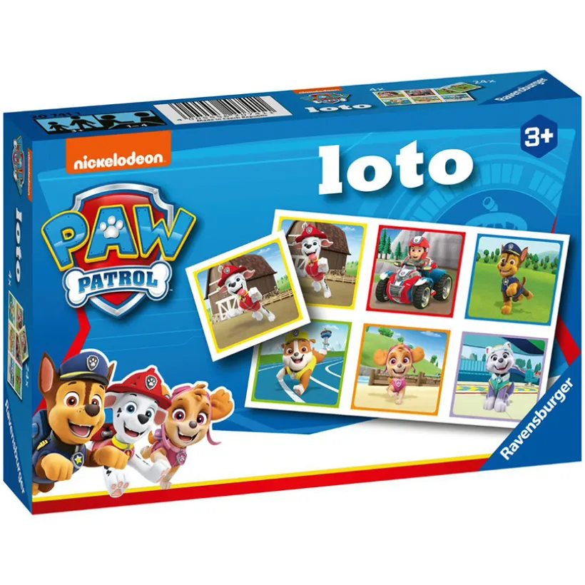 Jeux Stratégie Réflexion Jeu Educatif Loto Pat'Patrouille