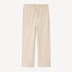 Jogging droit en molleton scintillant pour fille