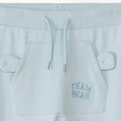 Jogging en molleton et nid d'abeille uni pour bébé garçon